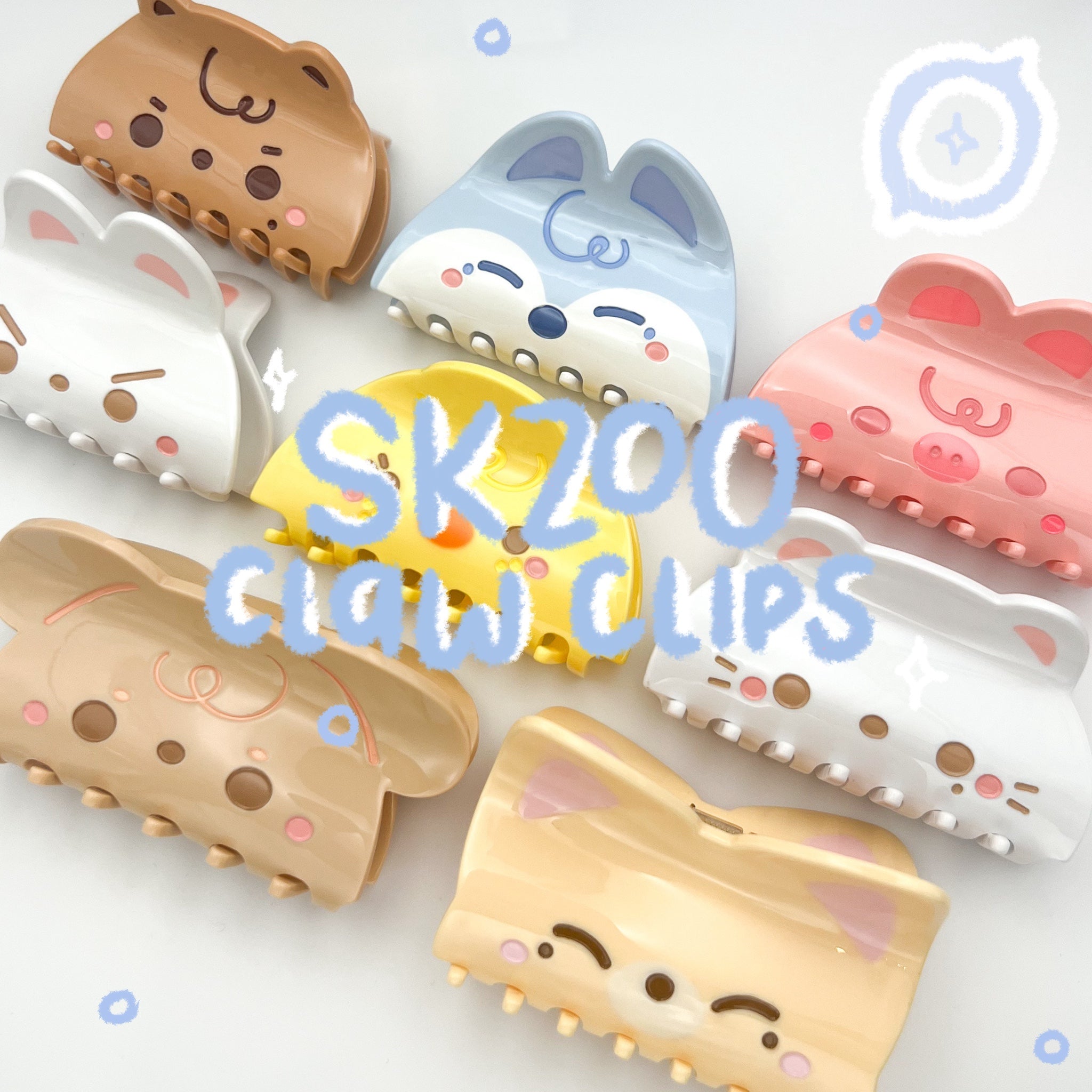 SKZOO Claw Clips