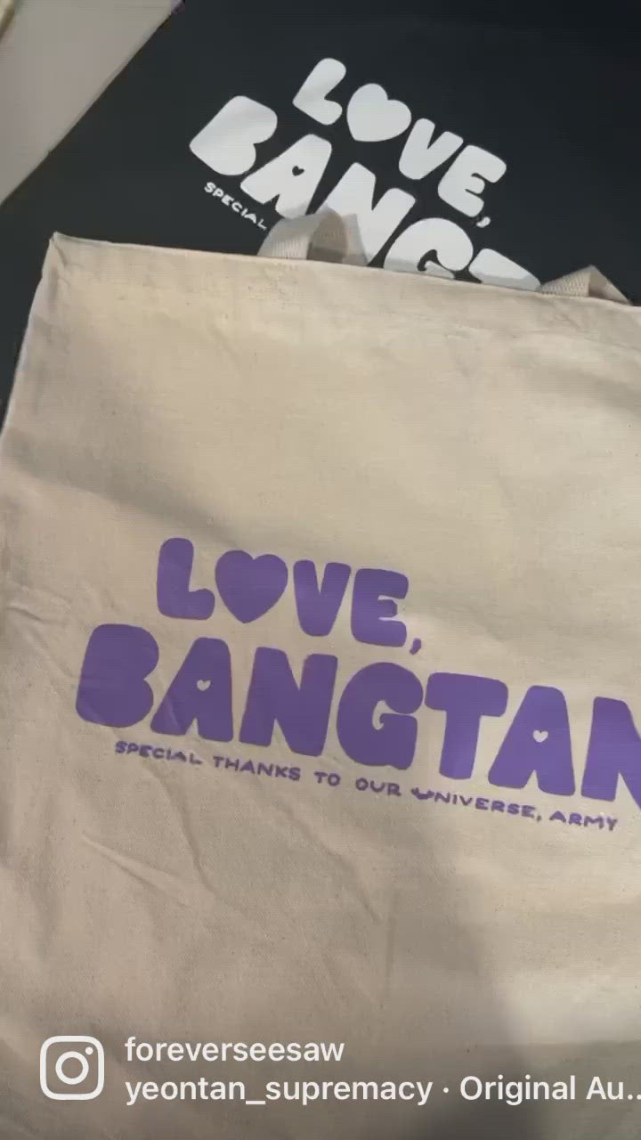 Love, Bangtan Tote